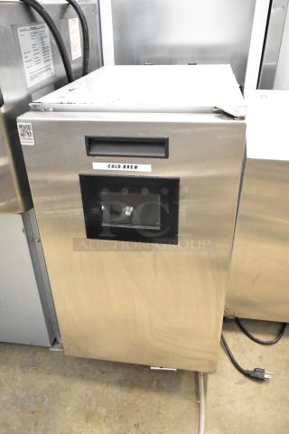 2022 Automatic Bar Controls JT-NITCOM-R Nitro Dispenser, stainless steel, commercial use, 115V, 1 phase, "Cold Brew" label.