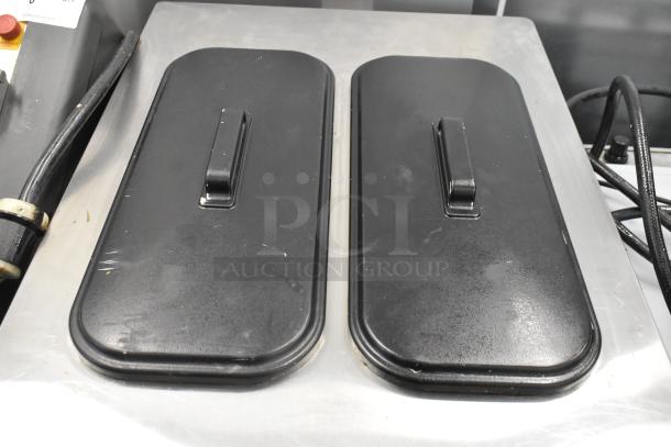 Taylor C723-27 ice cream machine, stainless steel, dual flavor, twist feature, water-cooled, 208-230V, 1 phase.