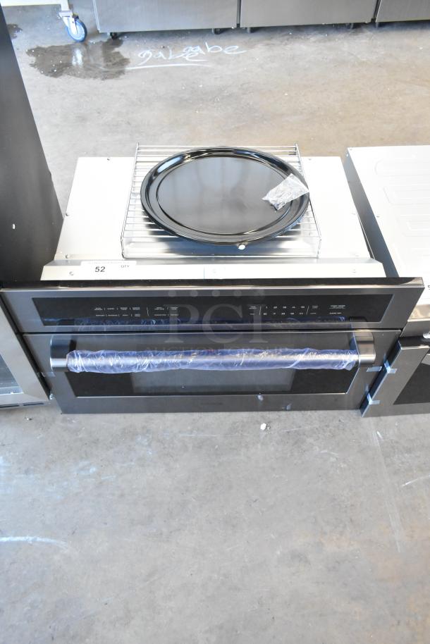 BRAND NEW SCRATCH AND DENT KoolMore KM-CWO30-BSS 30" stainless steel convection microwave oven, speed/sensor cooking, 120V.