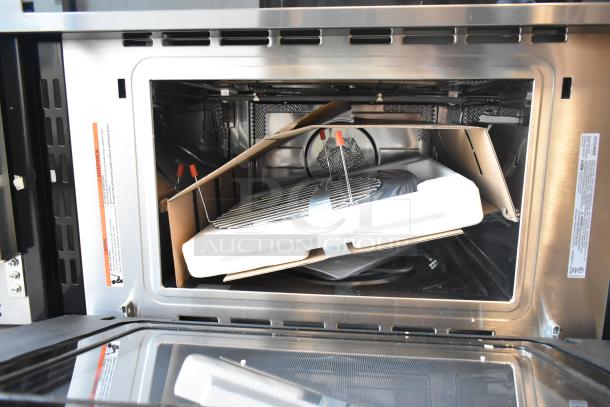 KoolMore KM-CWO30-BSS convection microwave oven, stainless steel interior, brand new with packaging materials inside.