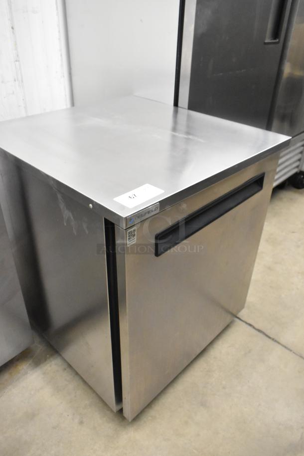 2020 Delfield 406P-STAR2 stainless steel undercounter cooler, single door, on casters. Excellent condition, 115V, 1 Phase.