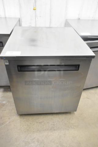 2020 Delfield 406P-STAR2 single door undercounter cooler in stainless steel on casters, 115V, excellent condition.