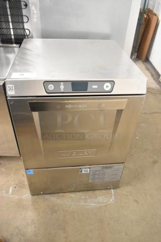 2023 Hobart LXER Stainless Steel Commercial Undercounter Dishwasher. 120/208-240 Volts, 1 Phase. - Item #1224531