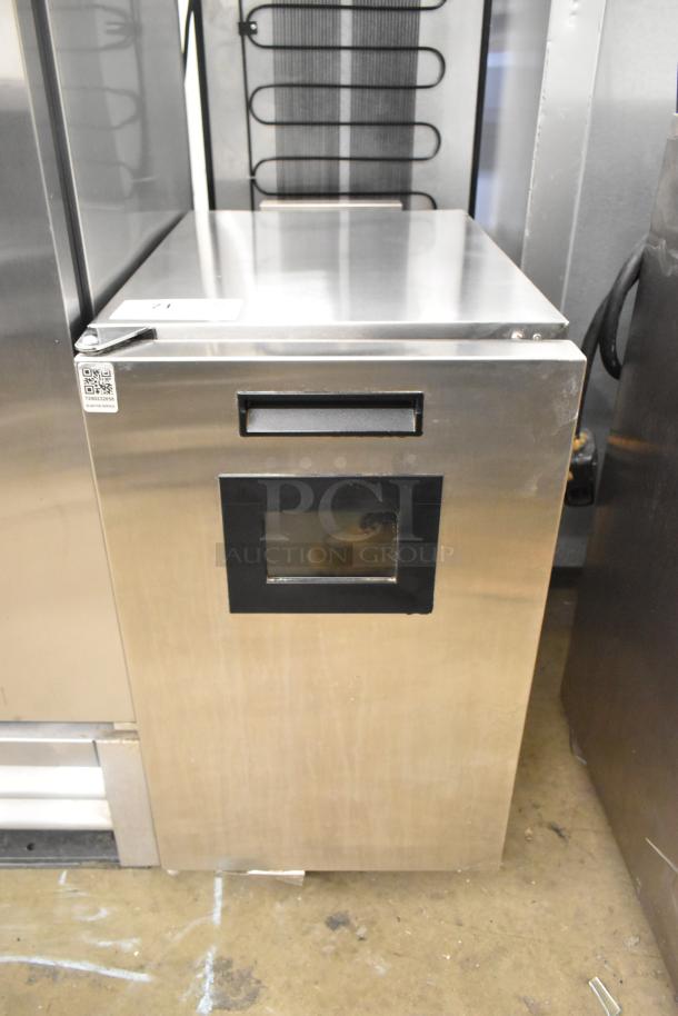 2019 Uline JADE515-SS21A stainless steel cold brew nitro dispenser, commercial use, 115 volts, 1 phase, excellent condition.