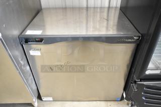Scotsman C0830SA-32B Prodigy Ice Machine, stainless steel, commercial grade, 208/230V, 1 phase, visible wear, price marked $3,800.