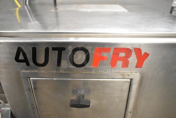 Auto Fry FFG-10 ventless fryer, stainless steel, electric, 208/240V, 1 phase, visible logo on front panel.