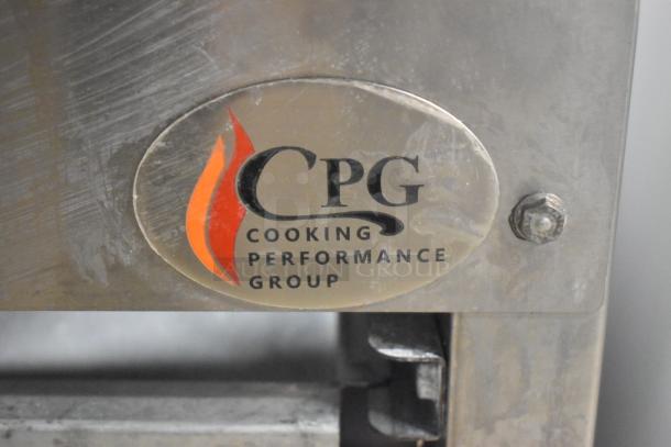 BRAND NEW Cooking Performance Group 351CPGSP18N CPG-SP-18-N Natural Gas Stock Pot Range, 80,000 BTU, stainless steel, visible label.