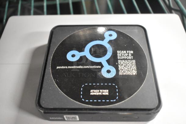Box with label "Scan for Setup & Support" and QR code, displaying a diagram and website URL for activation.
