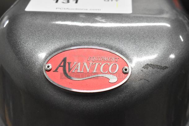 Brand new Avantco 177MX30H 30 Qt. planetary mixer with bowl, guard, whisk; visible scratch and dent; 120V, 1 Phase.