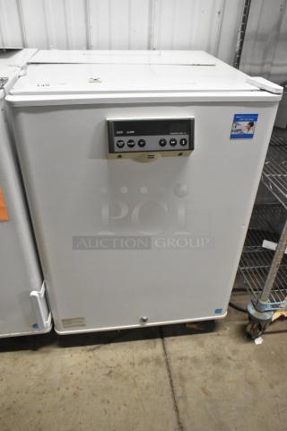 PHCbi SR-L6111W Stainless Steel Commercial Undercounter Single Door Cooler, 115V, 1 Phase, visible control panel, good condition.