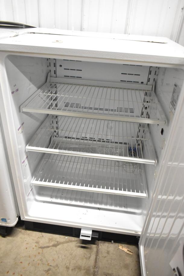 PHCbi SR-L6111W stainless steel undercounter cooler, single door, 115 volts, 1 phase, excellent condition.