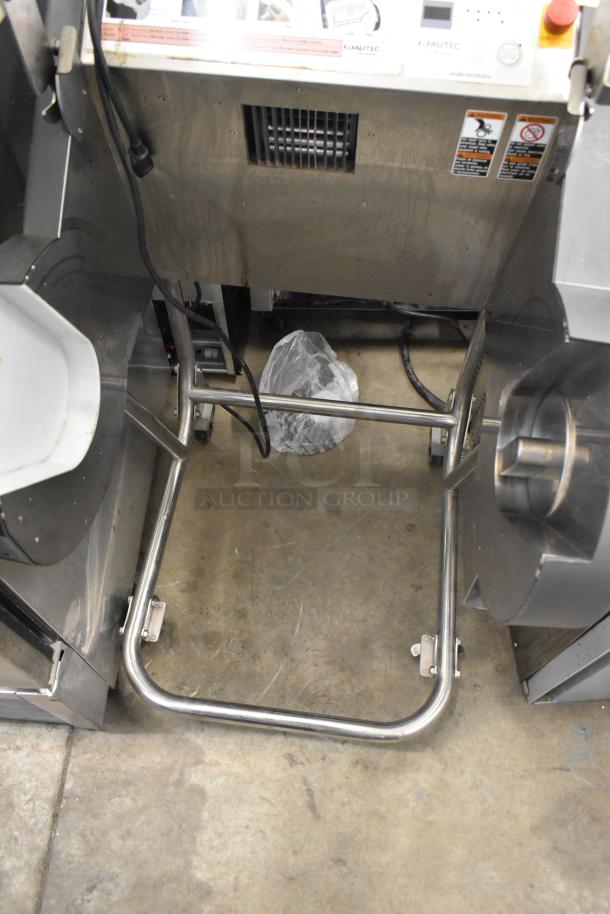 Autec Audio-Technica ASM780A sushi rice maker on casters, stainless steel, 120V, 1 phase, commercial floor style, visible labels.