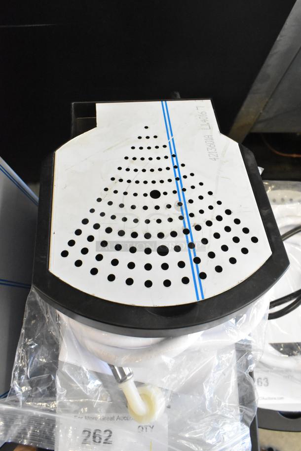 BRAND NEW Grindmaster model 1000678GM stainless steel commercial countertop Ecoboiler hot water dispenser, 240V, 1-phase.