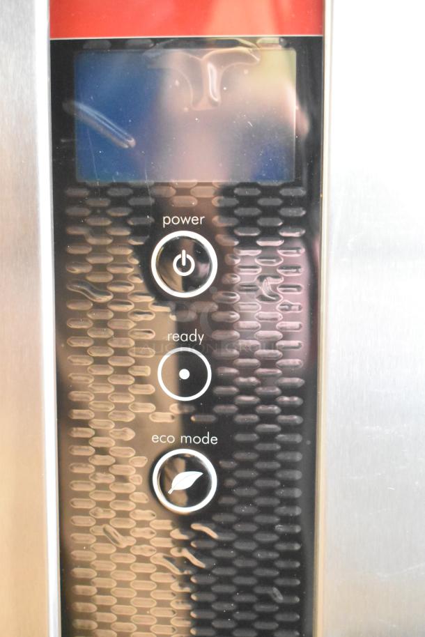 BRAND NEW Grindmaster 1000678GM PB10USG Stainless Steel Ecoboiler, control panel with power, ready, eco mode buttons.