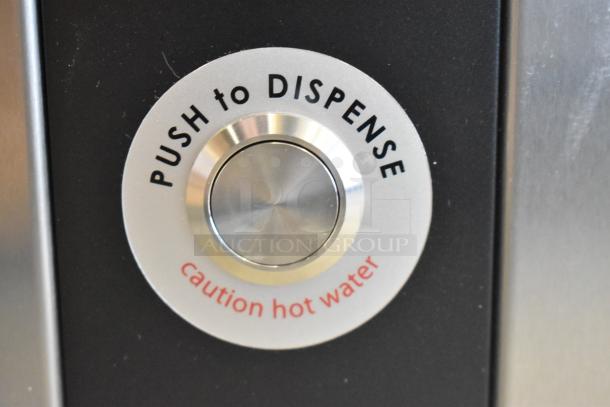 BRAND NEW Grindmaster PB5US Ecoboiler, stainless steel, scratch and dent condition, 240V, 1 phase, hot water dispenser button.