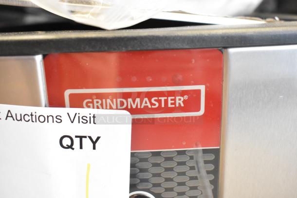 Brand new Grindmaster 1000665GM PB5US Ecoboiler Hot Water Dispenser, stainless steel, 240V, 1 phase, with minor scratches.