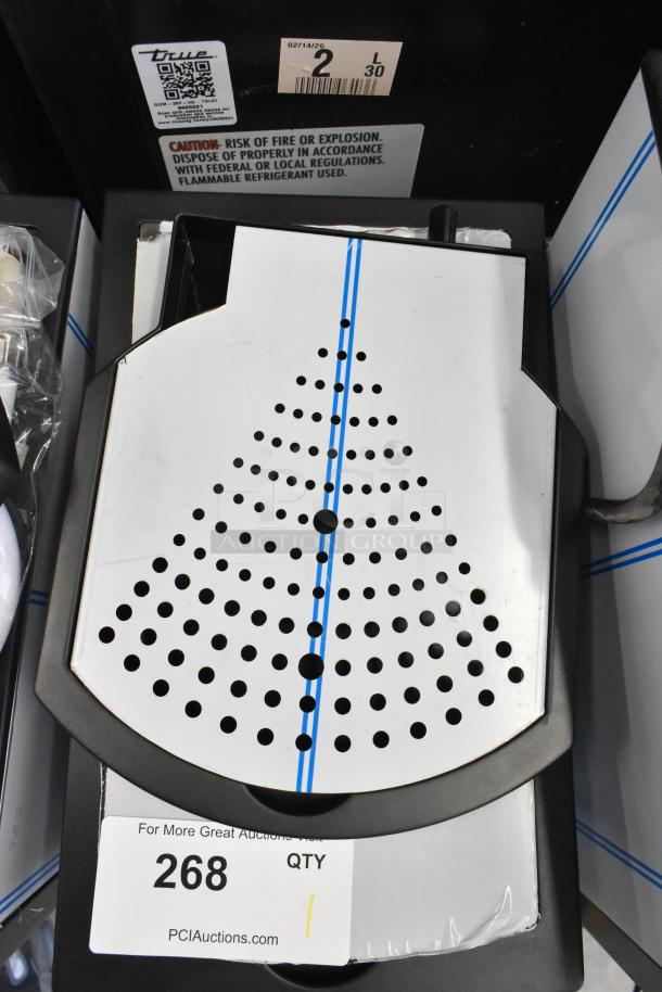 BRAND NEW Grindmaster 1000665GM PB5US Stainless Steel Ecoboiler, 240V, 1 Phase, commercial hot water dispenser with minor scratches.