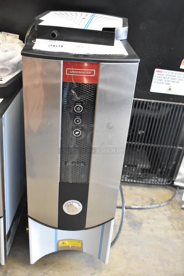 Grindmaster 1000666GM PB10US stainless steel Ecoboiler hot water dispenser, scratch and dent, 240V, 1 phase.