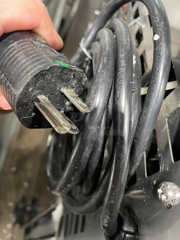 Follett Performance Plus Series refrigerator power cord, 115V, model REF5, commercial stainless steel construction.