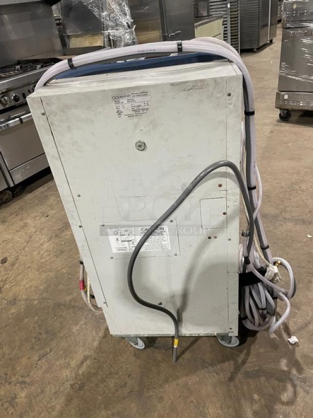 Oceanaire OWC1811 portable air conditioner, water-cooled, electric powered, 115V, 1 phase, on casters, Model: OWC1811.