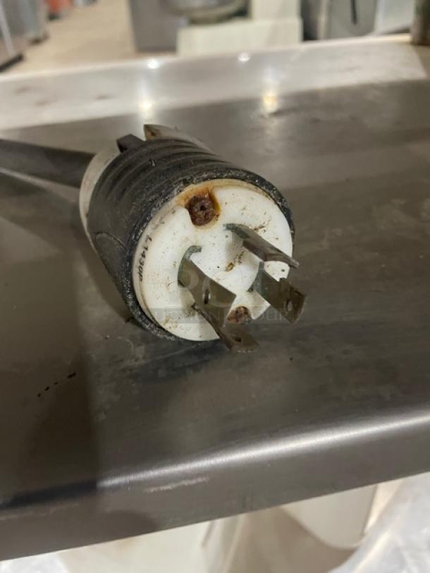 Convotherm mini combi oven, model OES6.10Mini with digital controls, stainless steel, on legs, includes single undershelf stand.