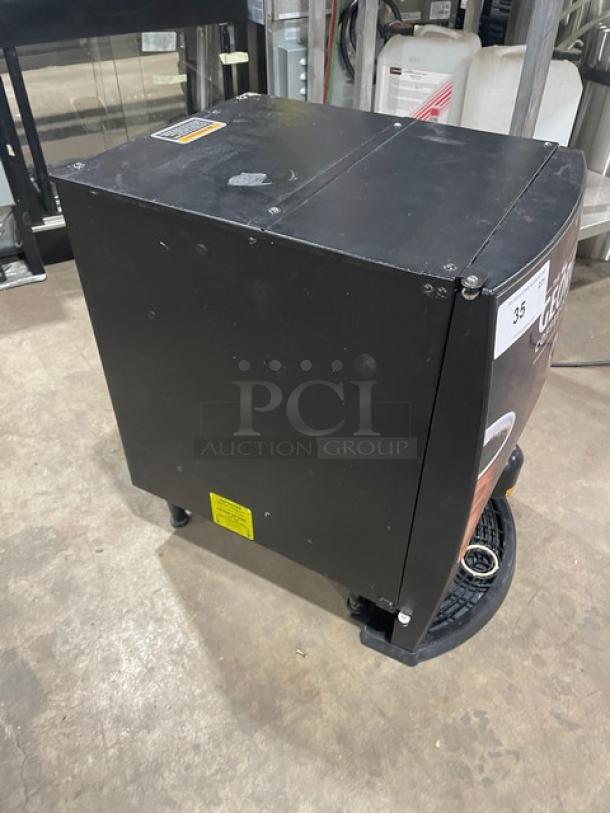 Bunn LCC-2LP Commercial Coffee Dispenser, electric-powered, countertop model with legs, 120V 1-phase, ambient temperature use.