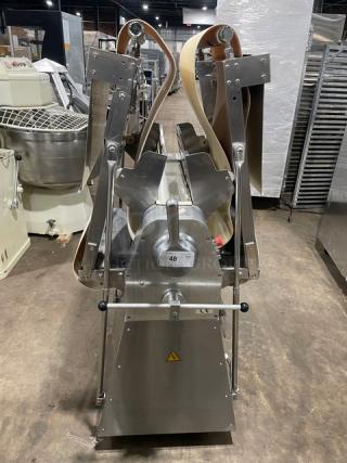 Jiade! 2018! Late Model! Commercial Stainless Steel Electric Powered Floor-Model Dough Sheeter! Model: JDR-520 SN: B1850085! 220V 1 Phase! - Item #1225321