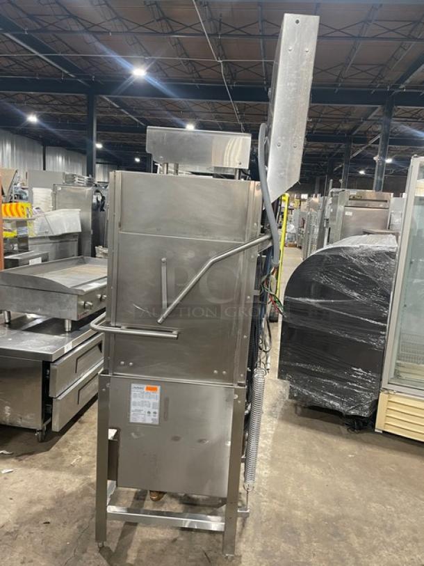 Jackson TempStar HH-E-VER high-temp dishwashing machine, stainless steel, ventless, electric booster, 2019 model, commercial use.