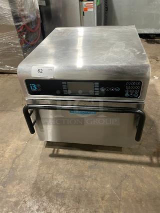 Turbochef Commercial Stainless Steel Electric Powered Countertop Ventless High-Speed Rapid Cook Oven! Model: I3 SN: I3-D00175! 208/240V 1 Phase! - Item #1225335
