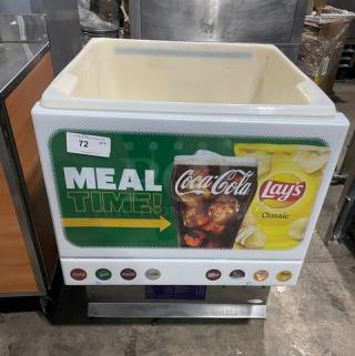 Cornelius Subway Style Commercial Electric Powered Countertop 8-Flavor Carbonated Beverage/Ice Dispenser! With Push Button Control! Model: ED250-BCZ SN: 62A0523ED243! 115V 1 Phase! - Item #1225345