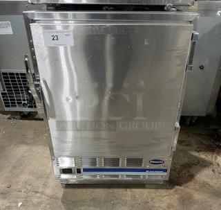 Follett Performance Plus Series Commercial Stainless Steel Undercounter Medical-Grade Refrigerator! With Poly Coated Wired Rack! Model: REF5! 115V! - Item #1225290