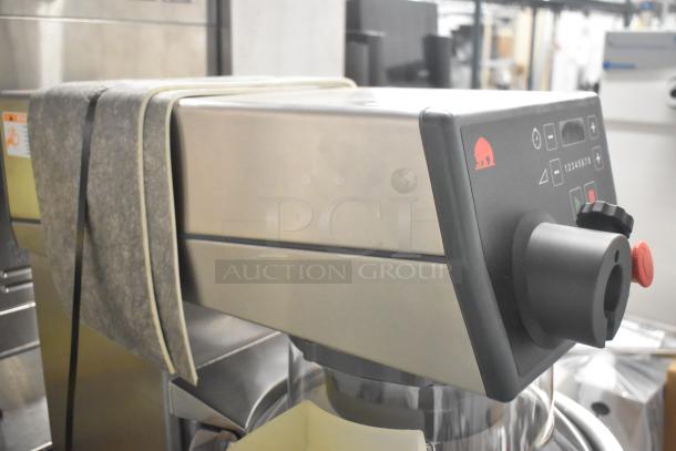 Brand new Varimixer V20K 20 Quart Planetary Dough Mixer with bowl, guard, whisk, and dolly. 208V, 3 Phase.