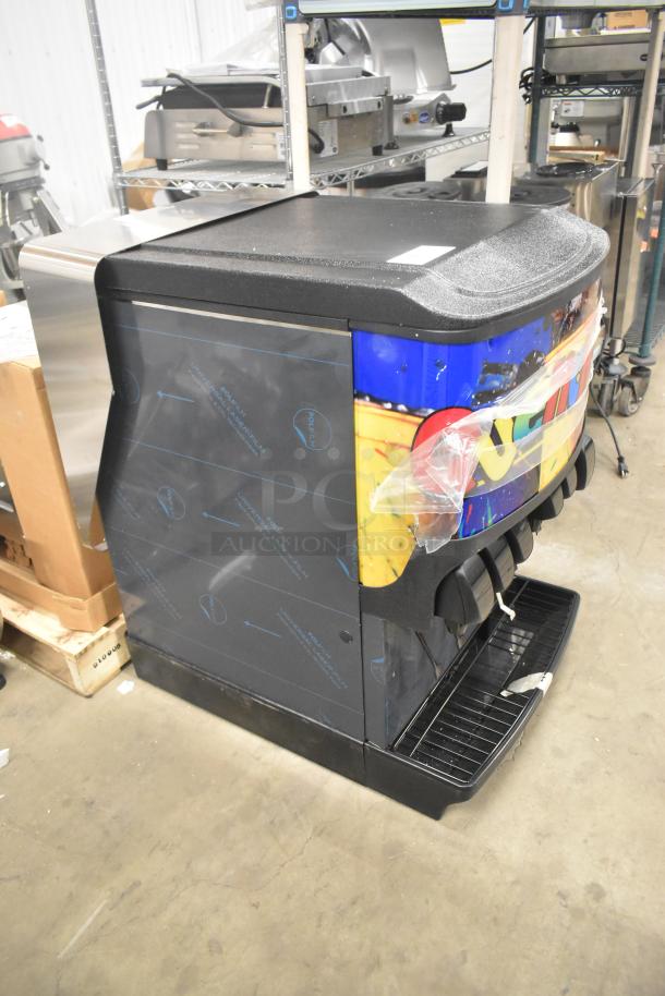 Servend SV150 stainless steel countertop beverage machine, 6 flavors, excellent condition, 115V, 1 phase.