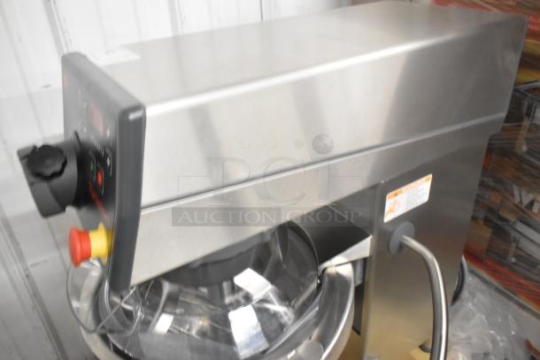 BRAND NEW 2024 Varimixer V20KT 20 Quart Planetary Dough Mixer with mixing bowl and bowl guard. 120V, 1 Phase, commercial grade.