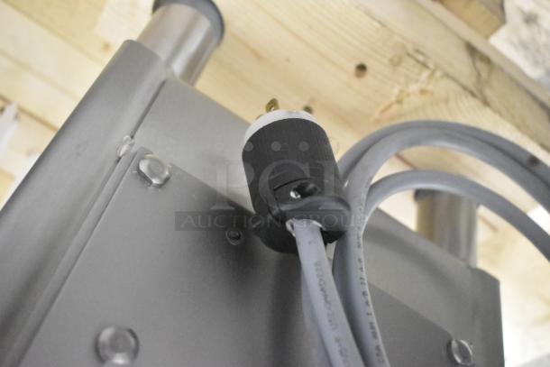 Power cord and plug of a brand new Varimixer V20KT 20 Quart Planetary Dough Mixer, 120 Volts, 1 Phase.