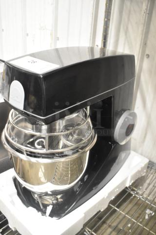 Brand new 2021 Varimixer V5A Teddy 5 Quart Dough Mixer, includes mixing bowl, bowl guard, whisk, paddle, dough hook.