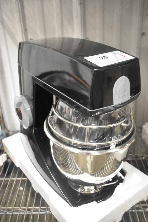 Brand new 2021 Varimixer V5A 5 Quart Dough Mixer with bowl, guard, whisk, paddle, dough hook. 120V, 1 Phase.