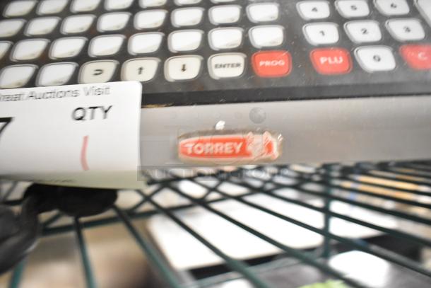 Brand new Torrey W-LABEL40LP scale with WiFi, 40 lb. capacity, thermal printer. Scratch and dent condition. Visible label.