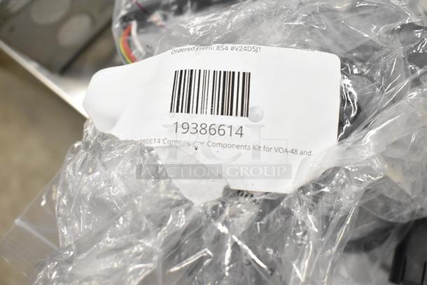 Avantco compressor components kit 19386614, new scratch and dent, for VOA-48 and VOA-60, includes barcode tag.