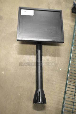 Acer V173 17" LCD Monitor, Grade A condition, black frame, detached stand, size label visible.