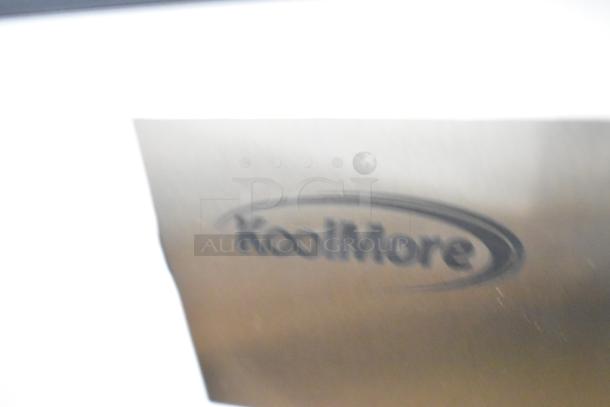 Brand new KoolMore BIM75-BS stainless-steel ice maker, 75lbs/day, undercounter or free-standing, 115V, 1 phase, scratch and dent.