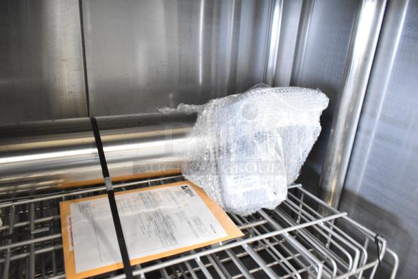 Douglas SD-20-IREL stainless steel commercial pot and pan washer, natural gas powered, 480V, 3-phase, 45,000 BTU.