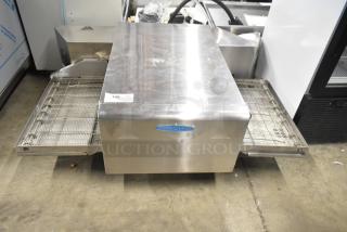 2024 Turbochef HhC2020 Stainless Steel Commercial Countertop Electric Powered Conveyor Rapid Cook Oven. 208/240 Volts, 3 Phase. - Item #1225261