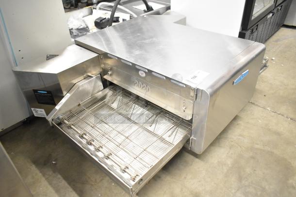 2024 Turbochef HhC2020 stainless steel rapid cook conveyor oven, electric, 208/240V, 3-phase, excellent condition.