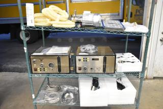 Brand new 2022 La Marzocco Modbar Espresso AV System, MR. 10 EB model, with steam module, hoses, and metal components.