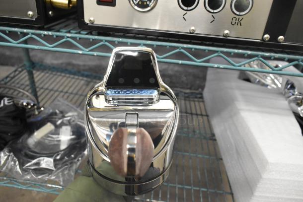 La Marzocco Modbar Espresso AV System, model MR. 10 EB, brand new. Features stainless steel finish, with visible taps and controls. 220-240V, 1 phase.