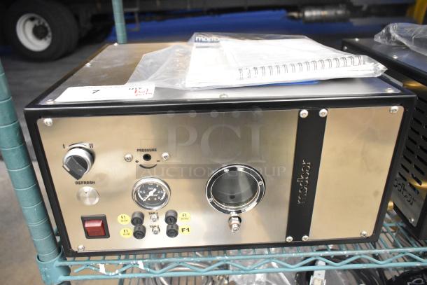 Brand new 2022 La Marzocco Modbar Espresso AV System, MR. 10 EB model. Undercounter machine with 4 taps; 220-240V, 1 phase.