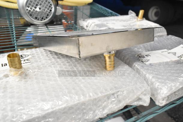 Brand new La Marzocco Modbar Espresso AV System, Model MR. 10 EB, undercounter with four taps, sealed in packaging.