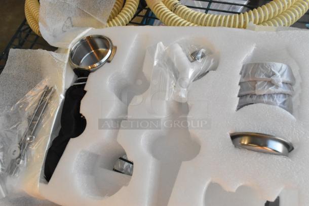 La Marzocco Modbar Espresso AV System components in foam packaging; brand new condition.