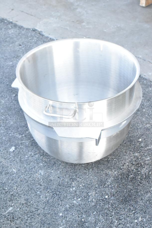 Brand new Varimixer VBOWL-80 stainless steel 80 quart commercial mixing bowl.